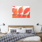 Toile Feuilles oranges d'automne (Insitu(Chambre))