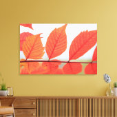 Toile Feuilles oranges d'automne (Insitu(Salon))