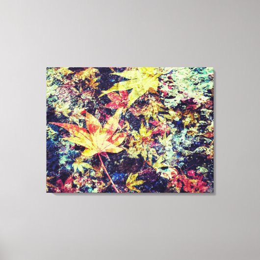 Toile Feuilles tombés (Recto)