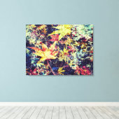 Toile Feuilles tombés (Insitu (Plancher de Bois))