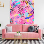 Toile Feuilles tropicaux (Insitu(Salon))