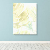 Toile Feuilles tropicaux muets (Insitu (Plancher de Bois))