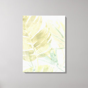 Toile Feuilles tropicaux muets