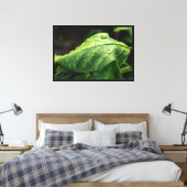 Toile Feuilles, Vertes, Botanique (Insitu(Chambre))