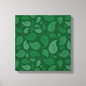 Toile Feuilles verts (Recto)