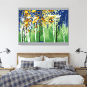 Toile Feuilles volants (Insitu(Chambre))