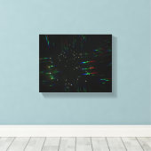 Toile Feux d'artifice à travers des lunettes 3D 3  (Insitu (Plancher de Bois))