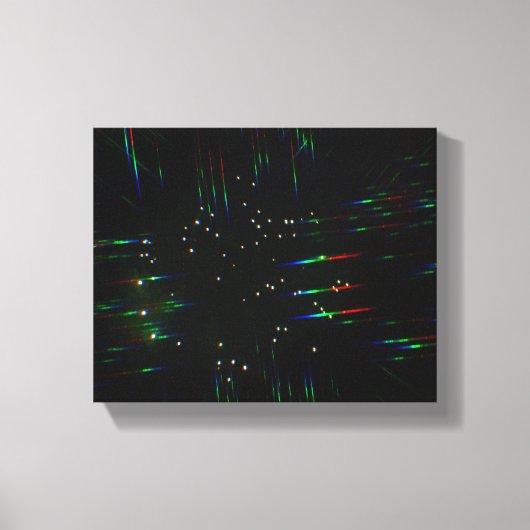 Toile Feux d'artifice à travers des lunettes 3D 3  (Recto)