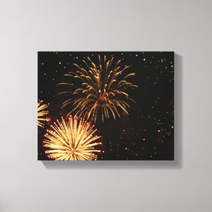Toile Feux d'artifice/toile