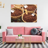 Toile Fèves de café (Insitu(Salon))