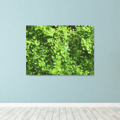 Toile Février Greens (Insitu (Plancher de Bois))