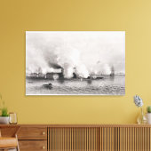 Toile Fiançailles entre Monitor' et (Insitu(Salon))