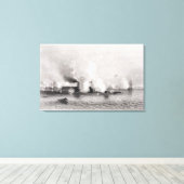 Toile Fiançailles entre Monitor' et (Insitu (Plancher de Bois))