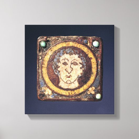 Toile Fibula avec le visage d'un jeune homme (Recto)