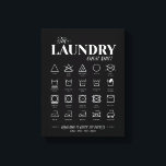 Toile Fiche de la salle de blanchisserie<br><div class="desc">Lave-linge cheat toile décor pour votre buanderie murale.</div>