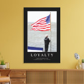 Toile Fidélité : Citation Inspirationnelle (Insitu(Salon))