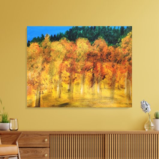 Toile Field of Aspens (Insitu(Salon))