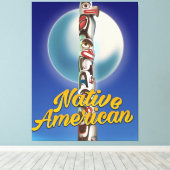 Toile Fier Amérindien (Insitu (Plancher de Bois))