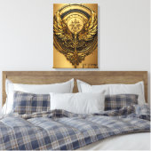 Toile "Fierce Eagle Spirit - Bold & Majestic T-Shirt Des (Insitu(Chambre))