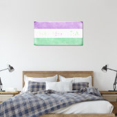 Toile Fierté Amour Vérité Sexe Couleurs Queer (Insitu(Chambre))
