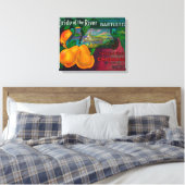 Toile Fierté de la rivière Pear Crate LabelLocke, CA (Insitu(Chambre))