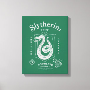 Toile Fierté d'ELSLYTHERIN Ambition Ruse Blason