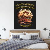 Toile Fiery Valor Intricablement Héroïque Conception De  (Insitu(Chambre))