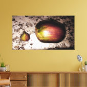 Toile Fig & Eggplant - 60x32 Kitchen Canvas Art (Insitu(Salon))