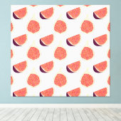 Toile Fig mauve : motif coloré (Insitu (Plancher de Bois))