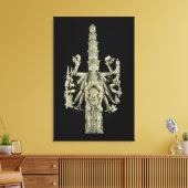 Toile Figure de la déesse hindoue Kali (Insitu(Salon))