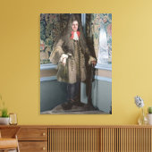 Toile Figure de tableau fictif d'un homme, c.1690 (Insitu(Salon))