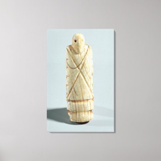 Toile Figure d'un homme barbu (ivoire d'éléphant) (Recto)