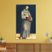 Toile Figure d'un moine franciscain (Insitu(Salon))
