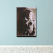 Toile Figure d'une Amazonie (Insitu (Plancher de Bois))