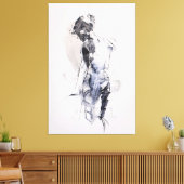 Toile Figure féminine Abstraite - (Insitu(Salon))