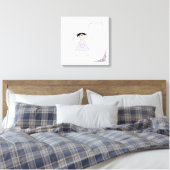 Toile Figure mignonne fille (Insitu(Chambre))