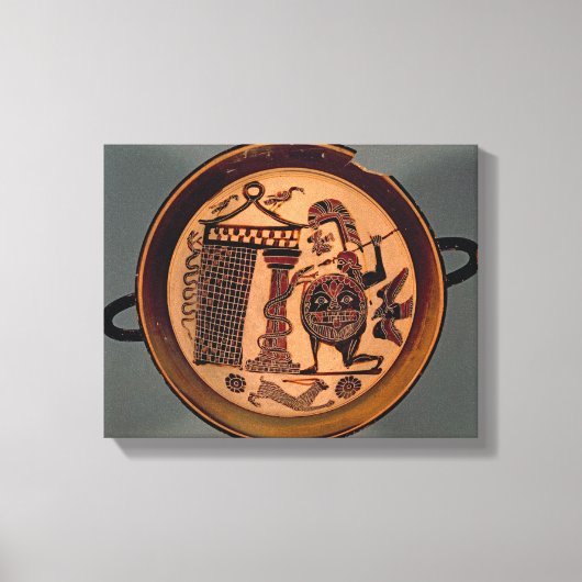 Toile Figure noire de Laconian (Recto)