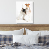 Toile Fil Fox Terrier Chien Photo (Insitu(Chambre))