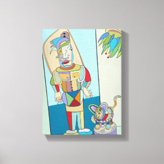 Toile "Filipino and Cat" par Ruchell Alexander