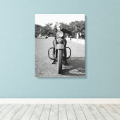Toile Fille à moto, 1937 (Insitu (Plancher de Bois))