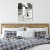 Toile Fille à tricycle, 1917 (Insitu(Chambre))