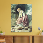 Toile Fille à un duit (Insitu(Salon))