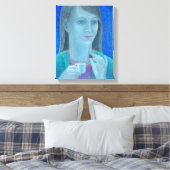 Toile Fille au chocolat 2011 (Insitu(Chambre))