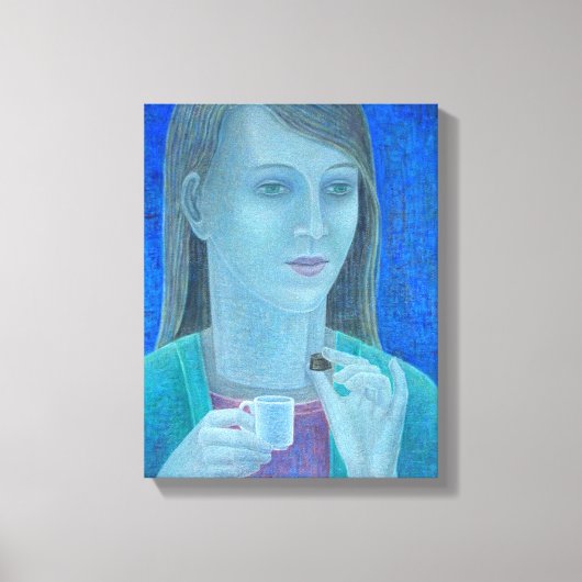 Toile Fille au chocolat 2011 (Recto)