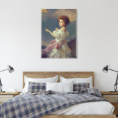 Toile Fille avec ballons (Insitu(Chambre))
