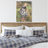 Toile Fille avec bâton, 1881 (Insitu(Chambre))