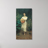 Toile Fille avec Citrouille Zonaro 1889 (Recto)