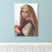 Toile Fille avec grenade par Bouguereau (Insitu (Plancher de Bois))
