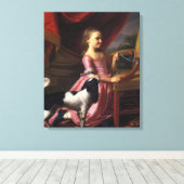 Toile Fille avec un oiseau et un chien (John Singleton C (Insitu (Plancher de Bois))