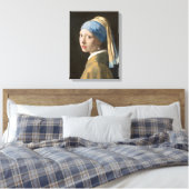 Toile Fille avec une perle d'oreille-Johannes Vermeer Ar (Insitu(Chambre))